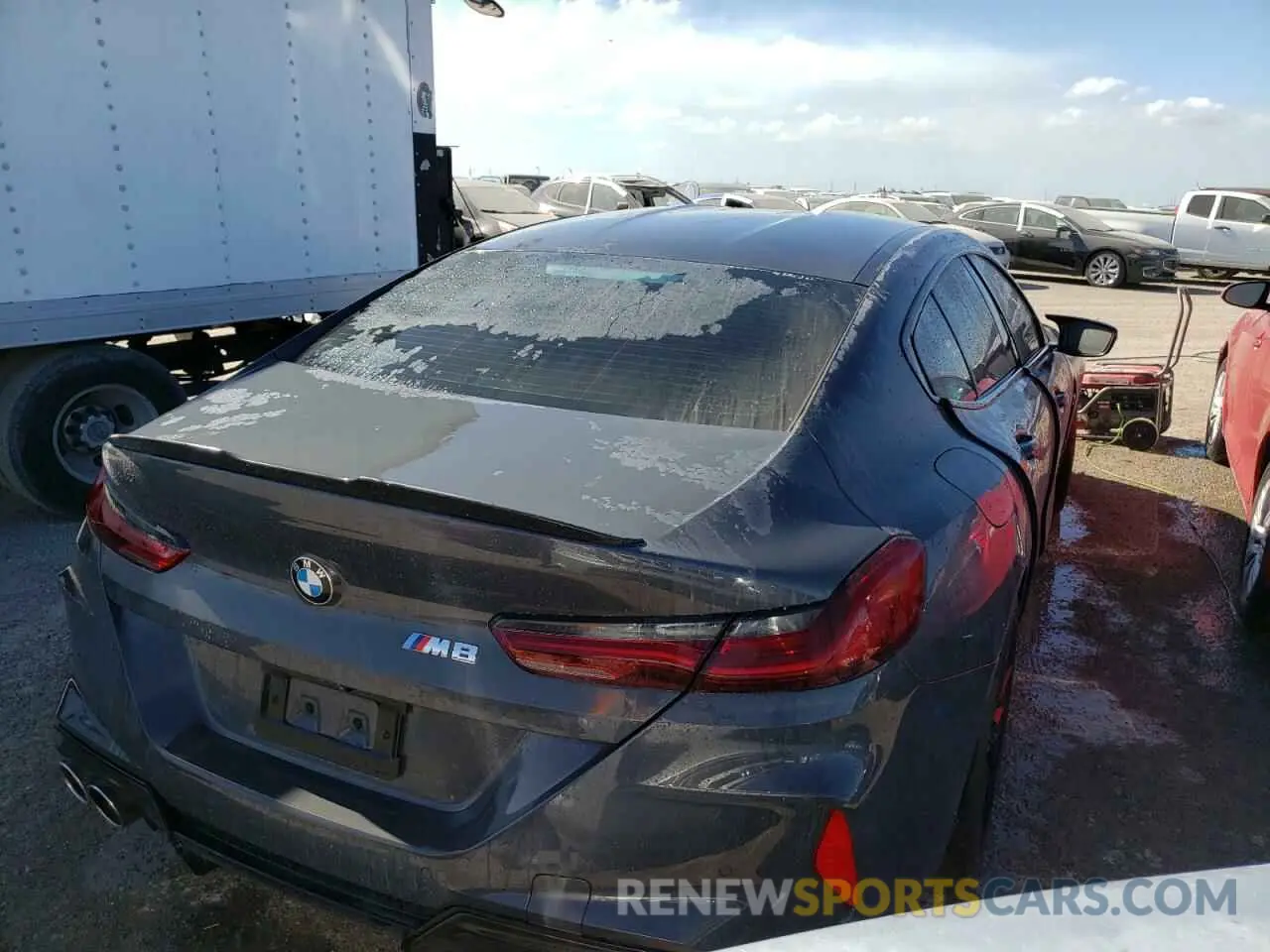 4 Photograph of a damaged car WBSGV0C04LCD87775 BMW M8 2020