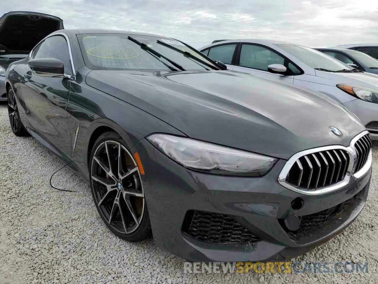 1 Photograph of a damaged car WBABC4C00MCF38902 BMW M8 2021