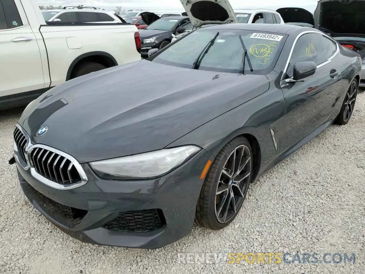 2 Photograph of a damaged car WBABC4C00MCF38902 BMW M8 2021