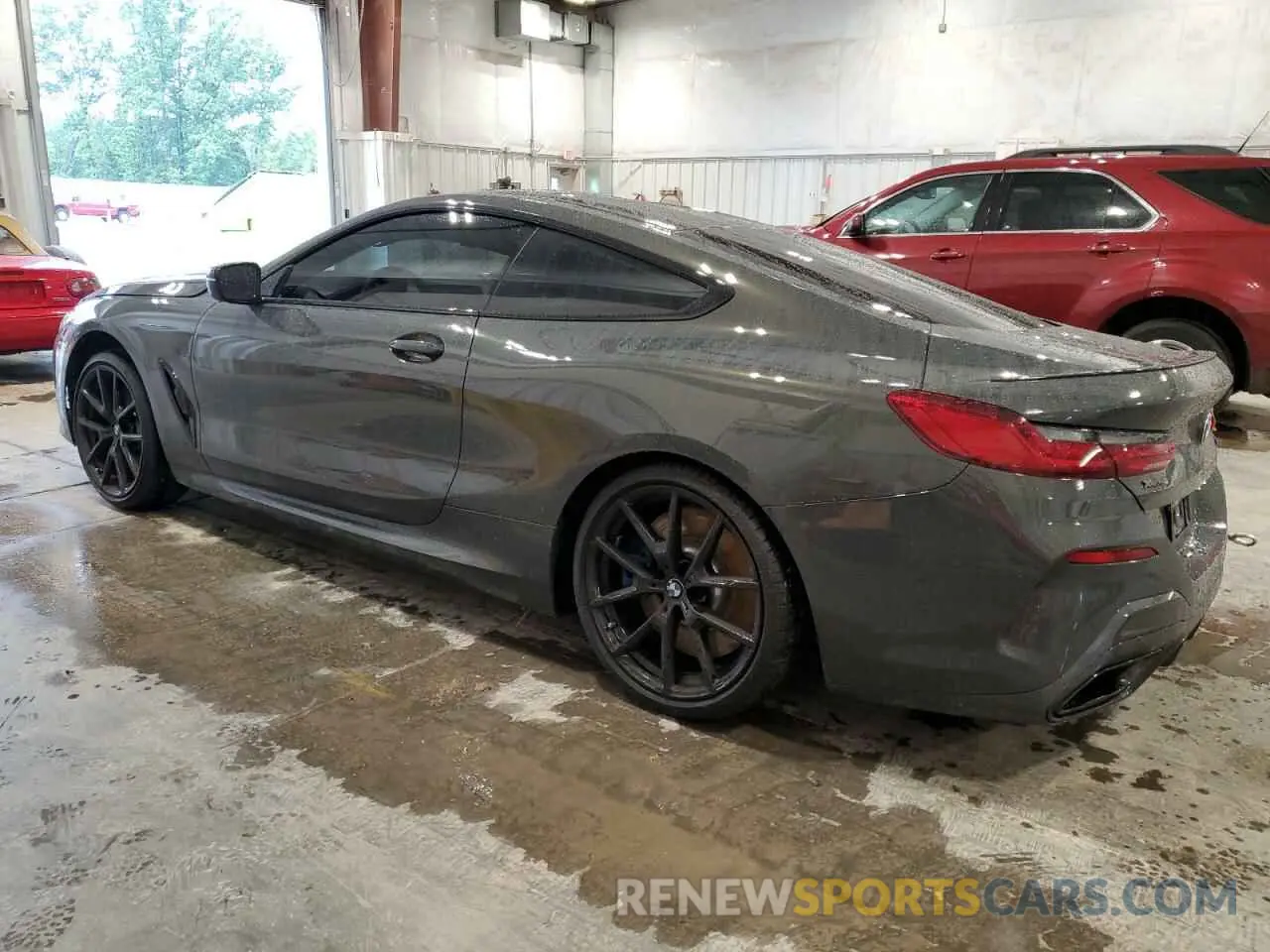 2 Photograph of a damaged car WBABC4C08MCE91845 BMW M8 2021