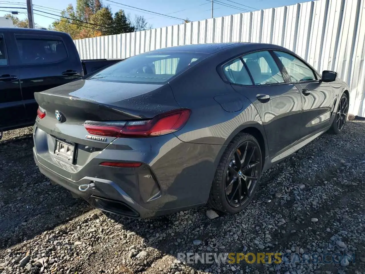 4 Photograph of a damaged car WBAGV8C02MCF60083 BMW M8 2021