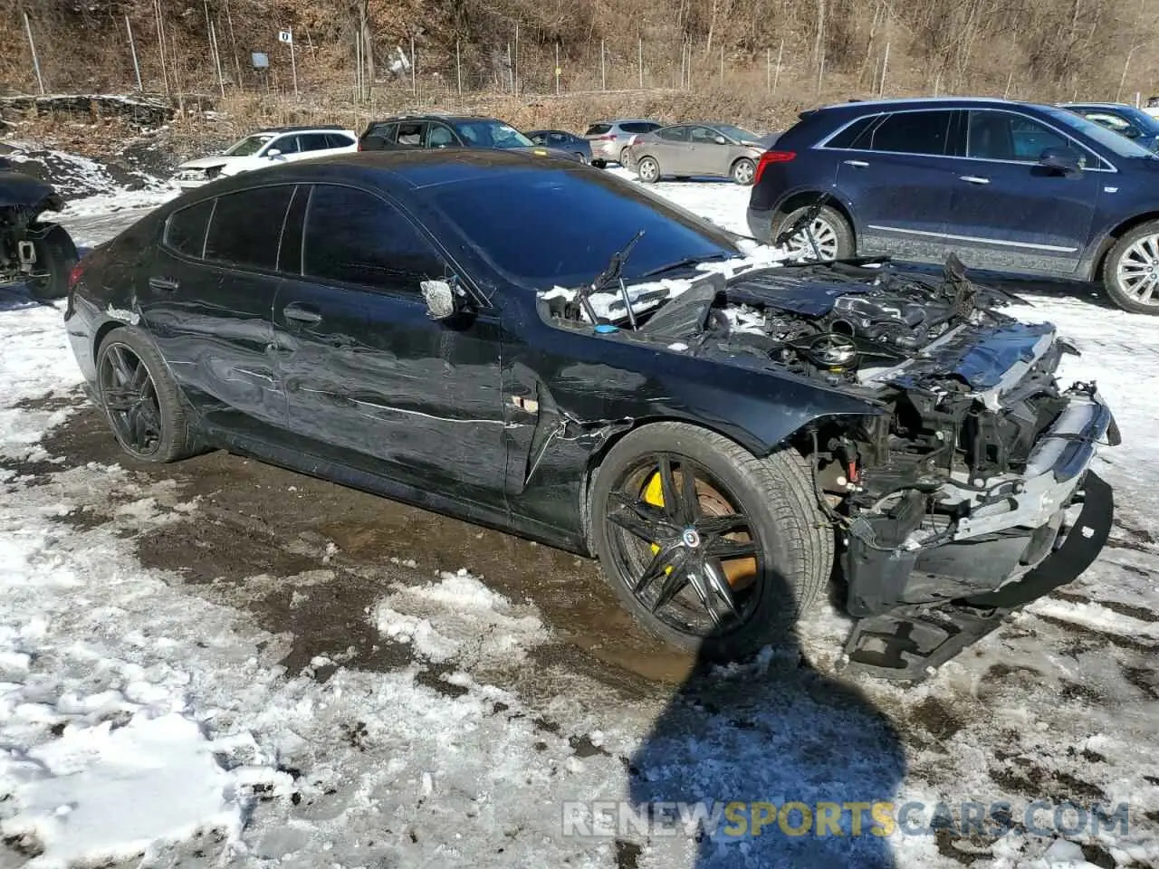 4 Photograph of a damaged car WBSGV0C07MCG45725 BMW M8 2021