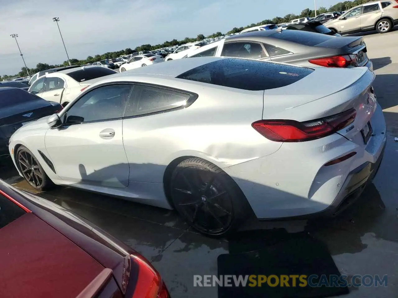 2 Photograph of a damaged car WBABC4C01NCH15281 BMW M8 2022