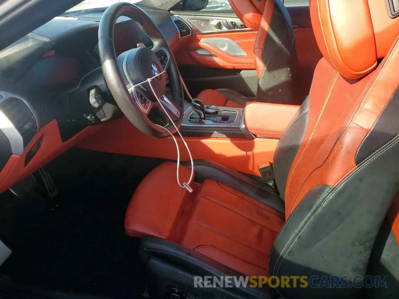7 Photograph of a damaged car WBABC4C01NCH15281 BMW M8 2022