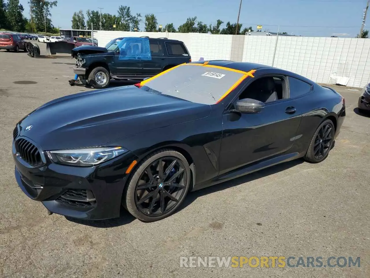 1 Photograph of a damaged car WBABC4C02NCH97036 BMW M8 2022