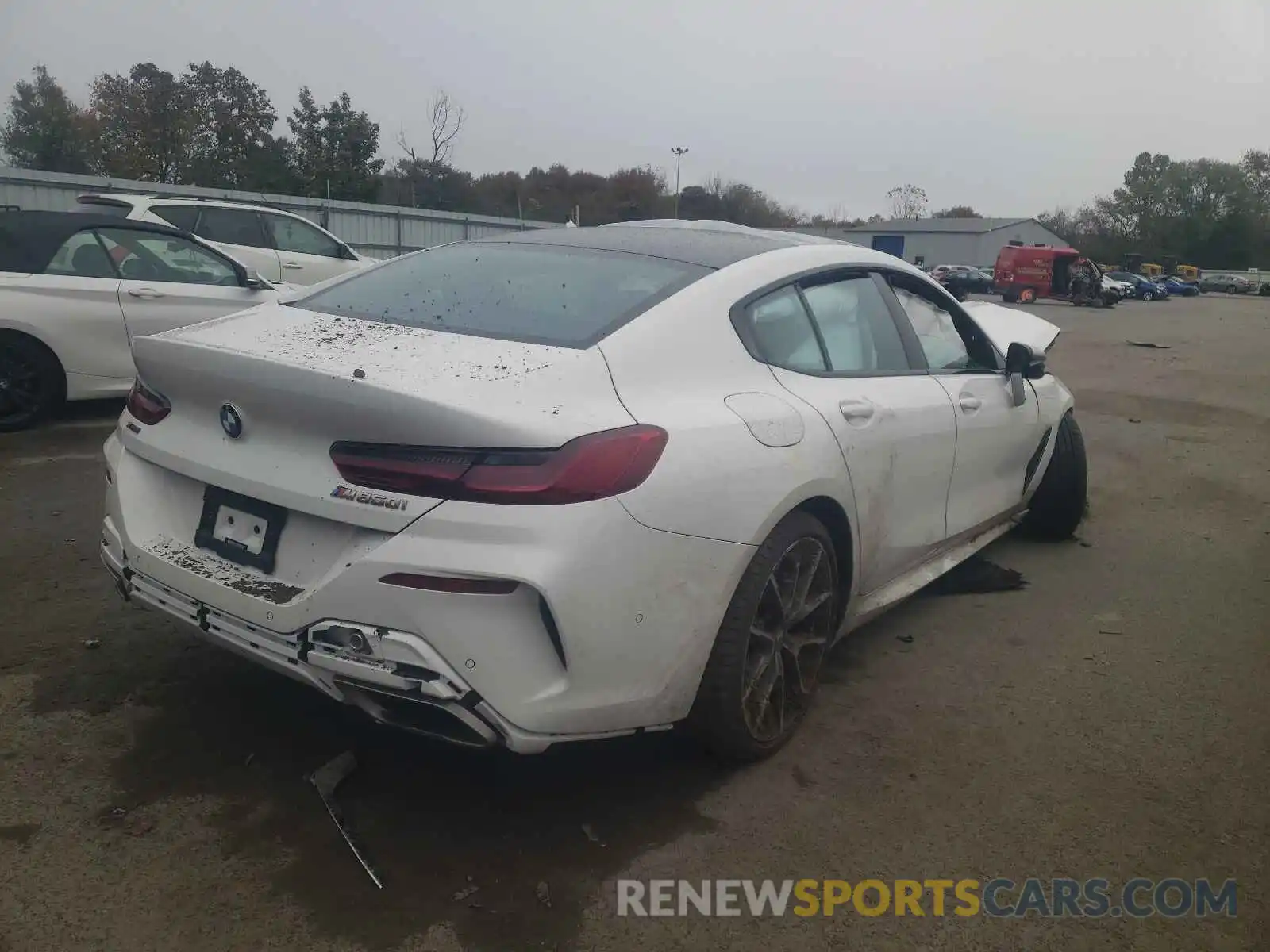 4 Photograph of a damaged car WBAGV8C05NCH67679 BMW M8 2022