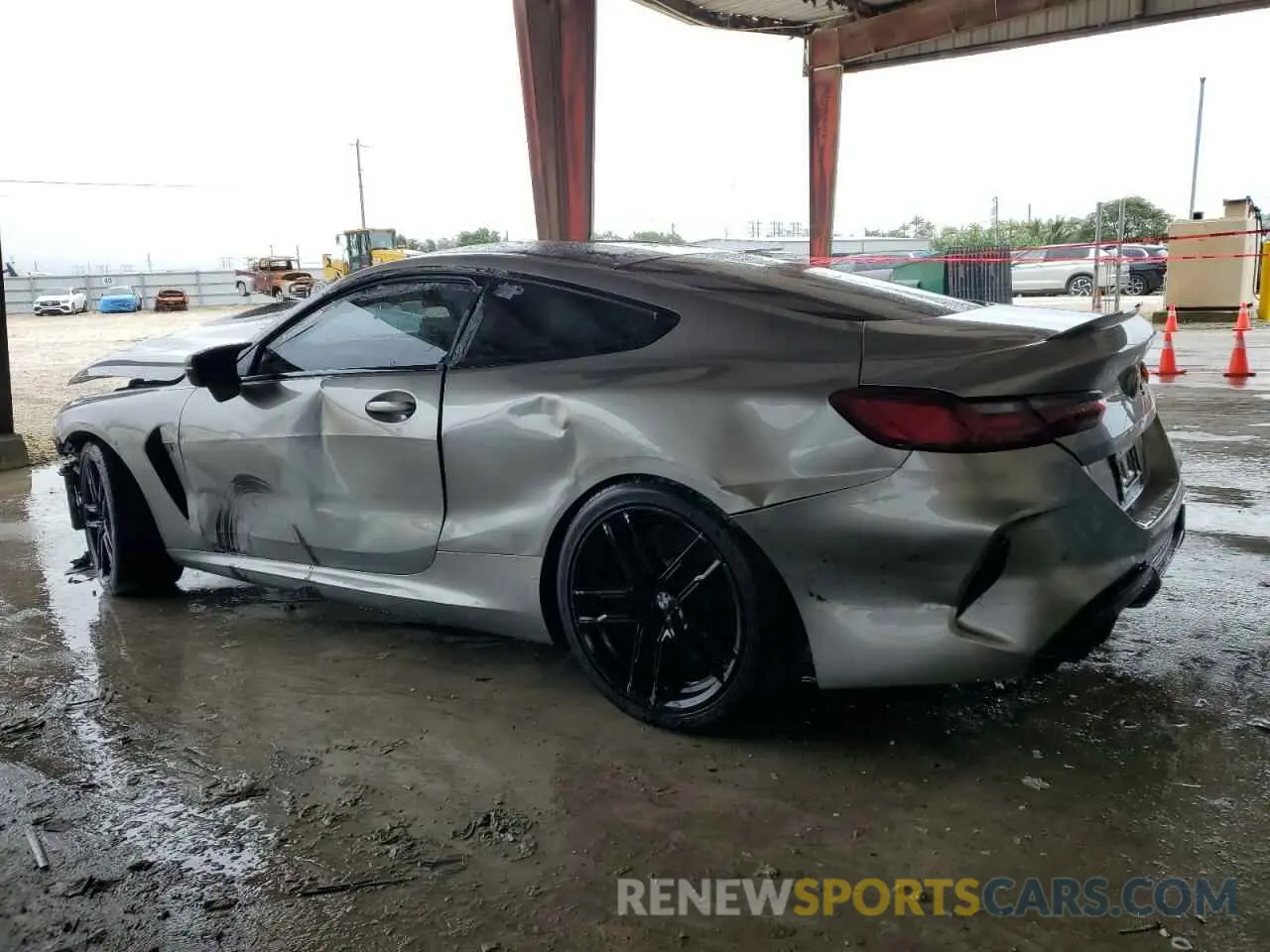 2 Photograph of a damaged car WBSAE0C00NCH03231 BMW M8 2022