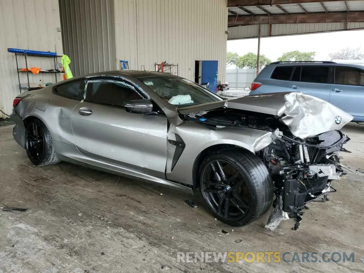 4 Photograph of a damaged car WBSAE0C00NCH03231 BMW M8 2022