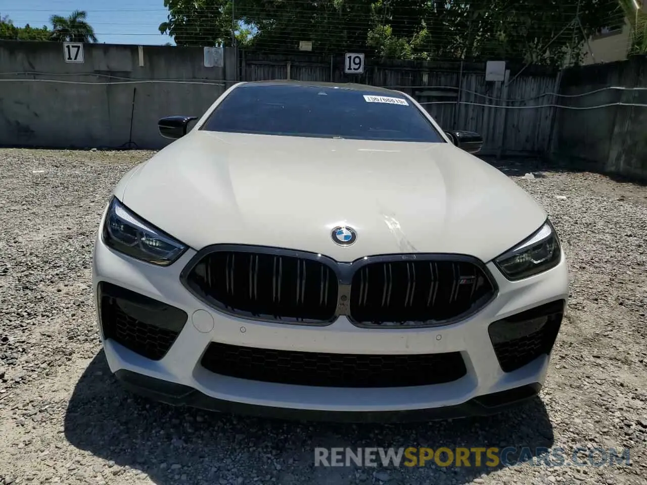 5 Photograph of a damaged car WBSAE0C06NCH19837 BMW M8 2022
