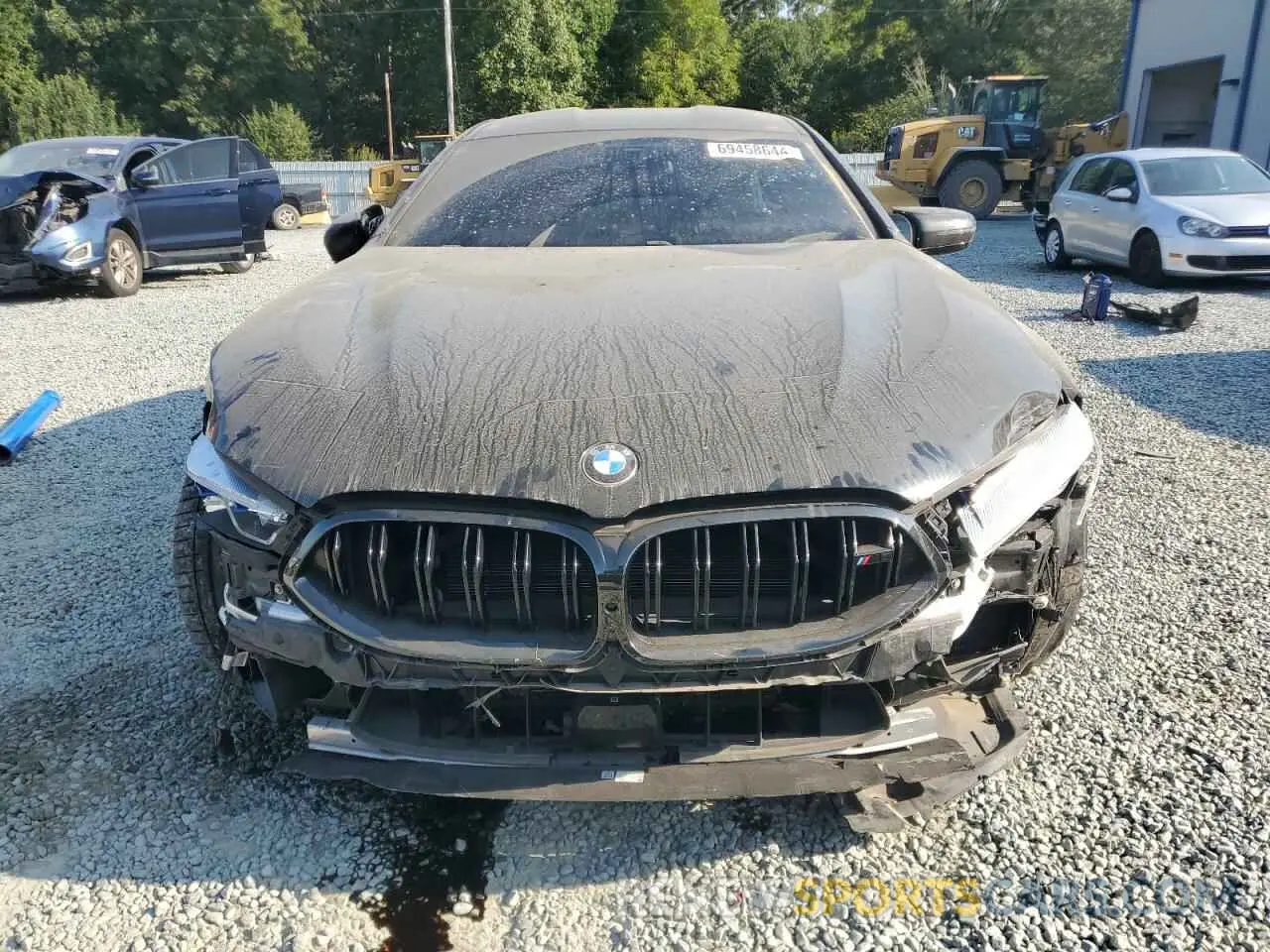 5 Photograph of a damaged car WBSGV0C01NCJ05446 BMW M8 2022