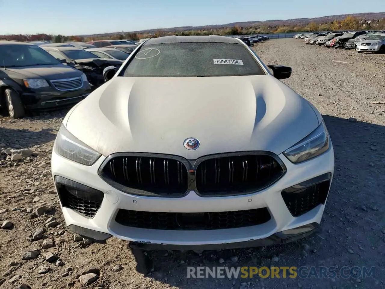 5 Photograph of a damaged car WBSGV0C02NCG77628 BMW M8 2022