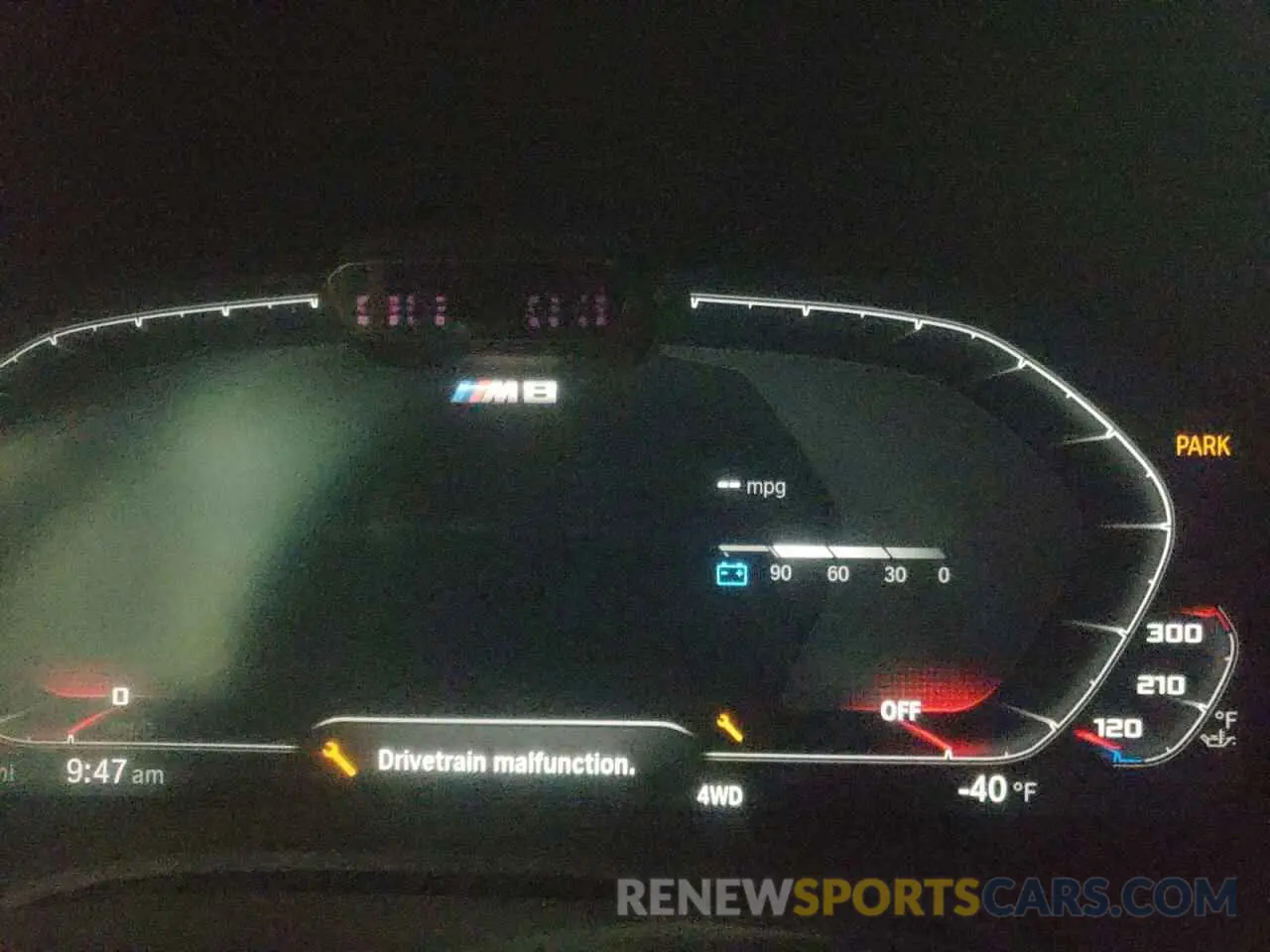 8 Photograph of a damaged car WBSGV0C02NCH51310 BMW M8 2022