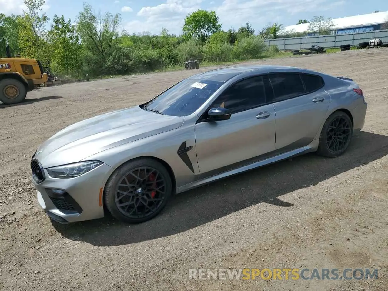 1 Photograph of a damaged car WBSGV0C08NCH61825 BMW M8 2022