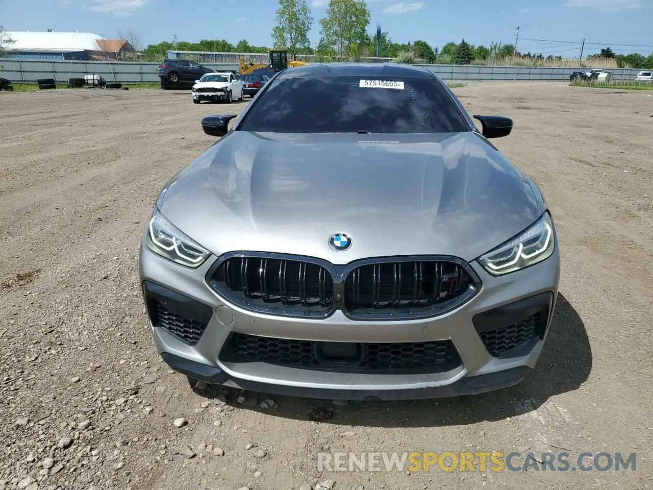 5 Photograph of a damaged car WBSGV0C08NCH61825 BMW M8 2022