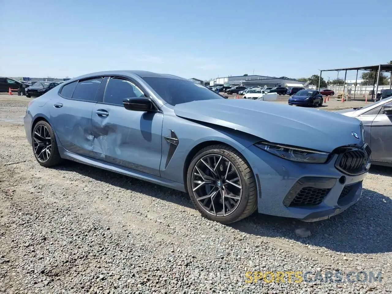 4 Photograph of a damaged car WBSGV0C0XNCJ03937 BMW M8 2022