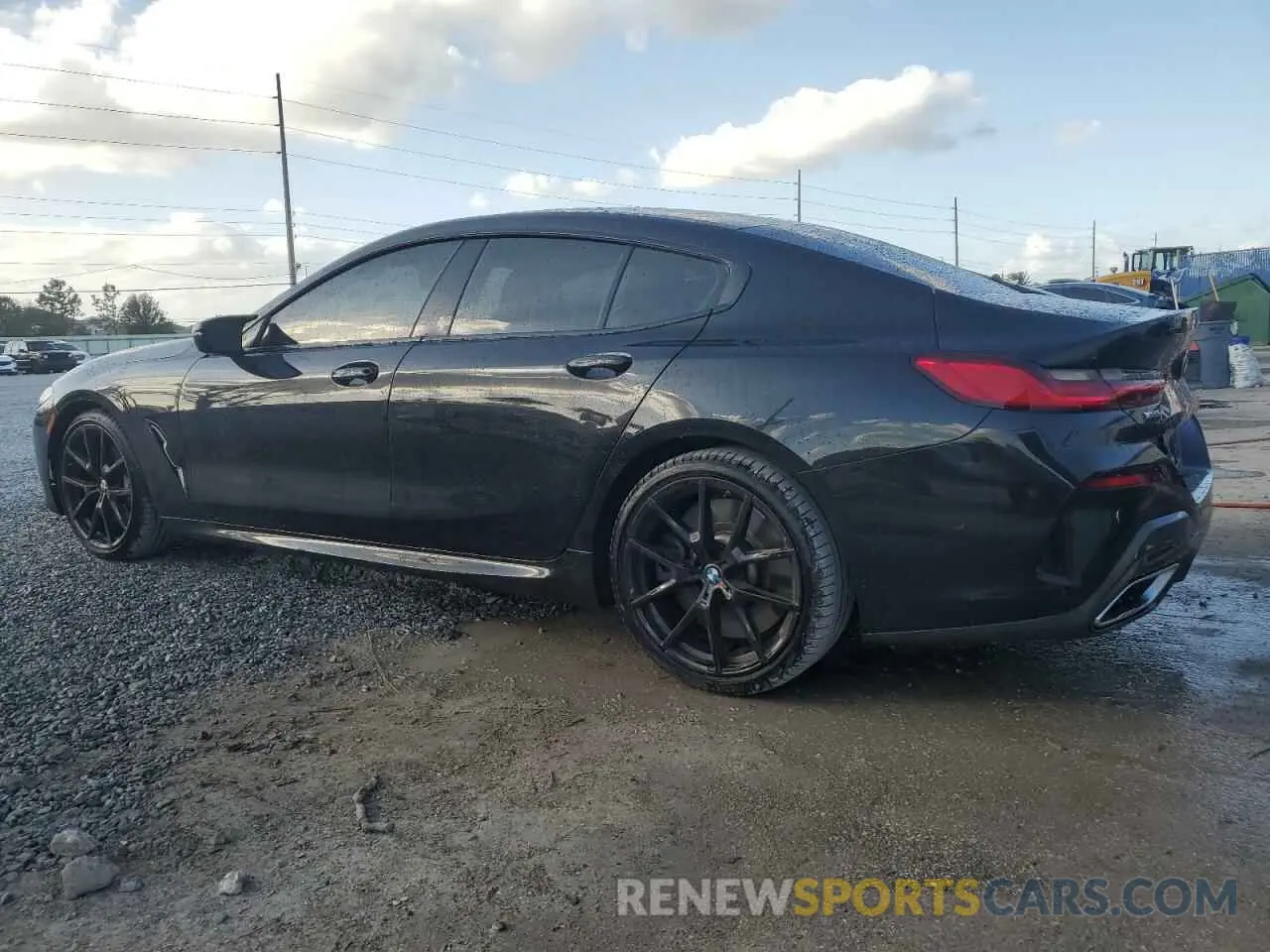 2 Photograph of a damaged car WBAGV8C02PCK67527 BMW M8 2023