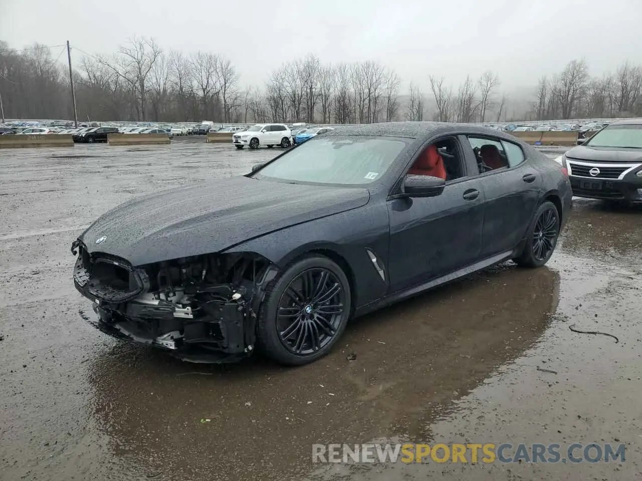 1 Photograph of a damaged car WBAGV8C0XPCK94037 BMW M8 2023
