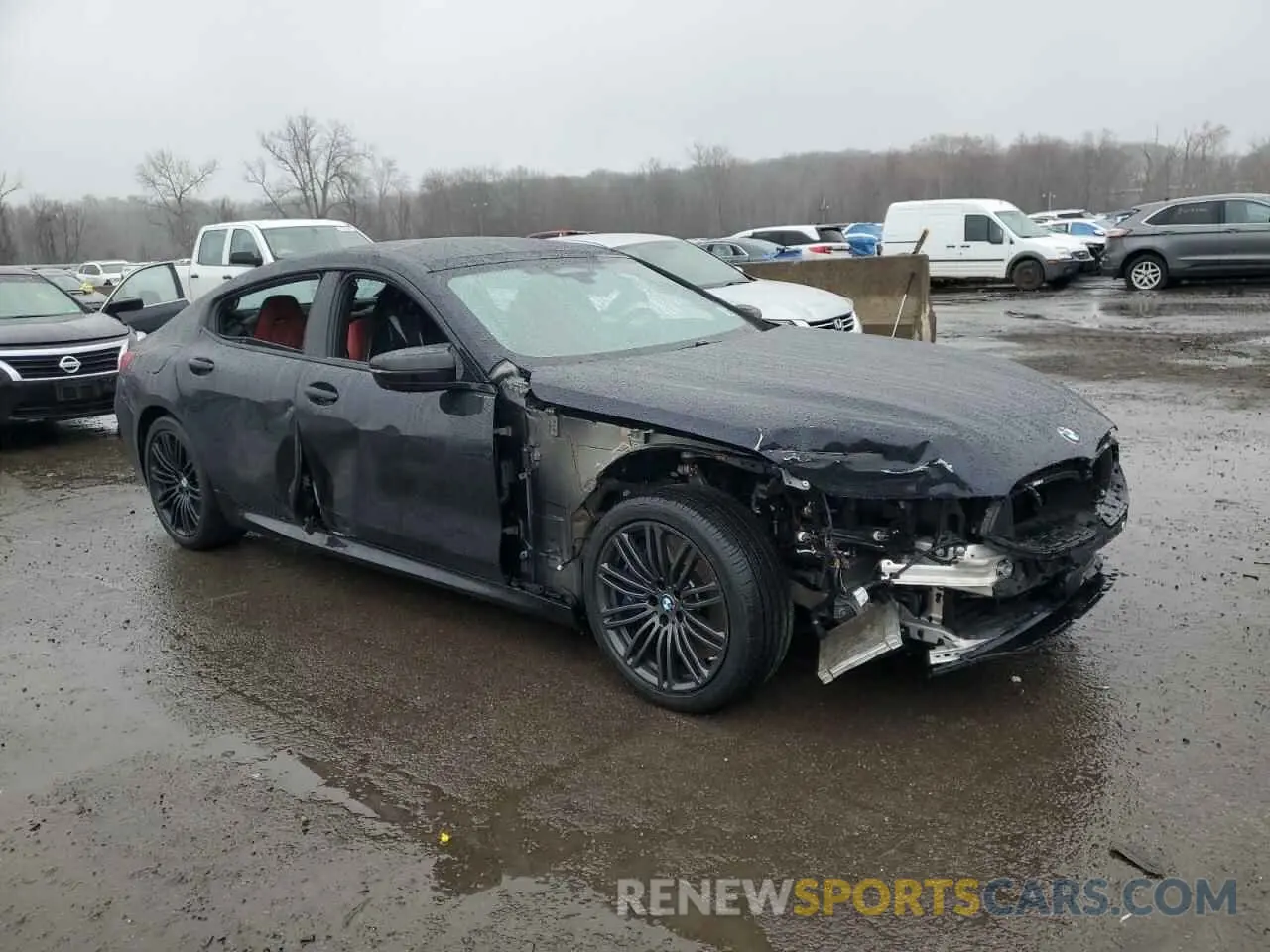 4 Photograph of a damaged car WBAGV8C0XPCK94037 BMW M8 2023