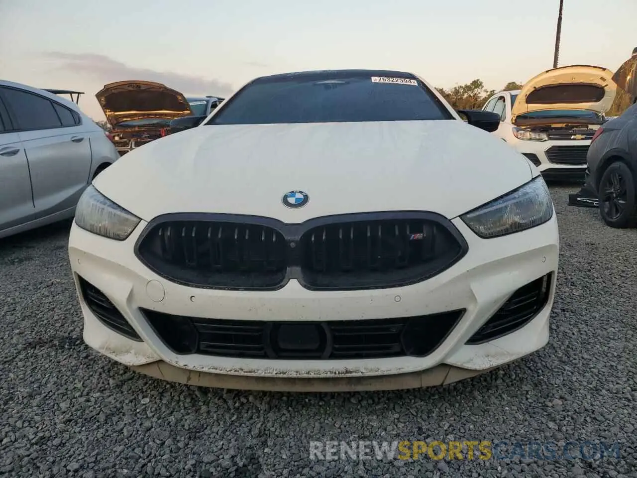 5 Photograph of a damaged car WBAGV8C0XPCL58173 BMW M8 2023