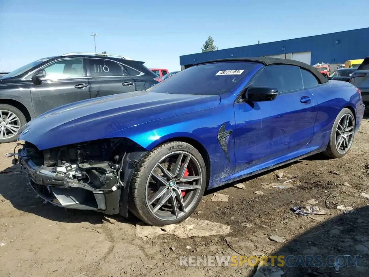 1 Photograph of a damaged car WBSDZ0C01PCK97140 BMW M8 2023
