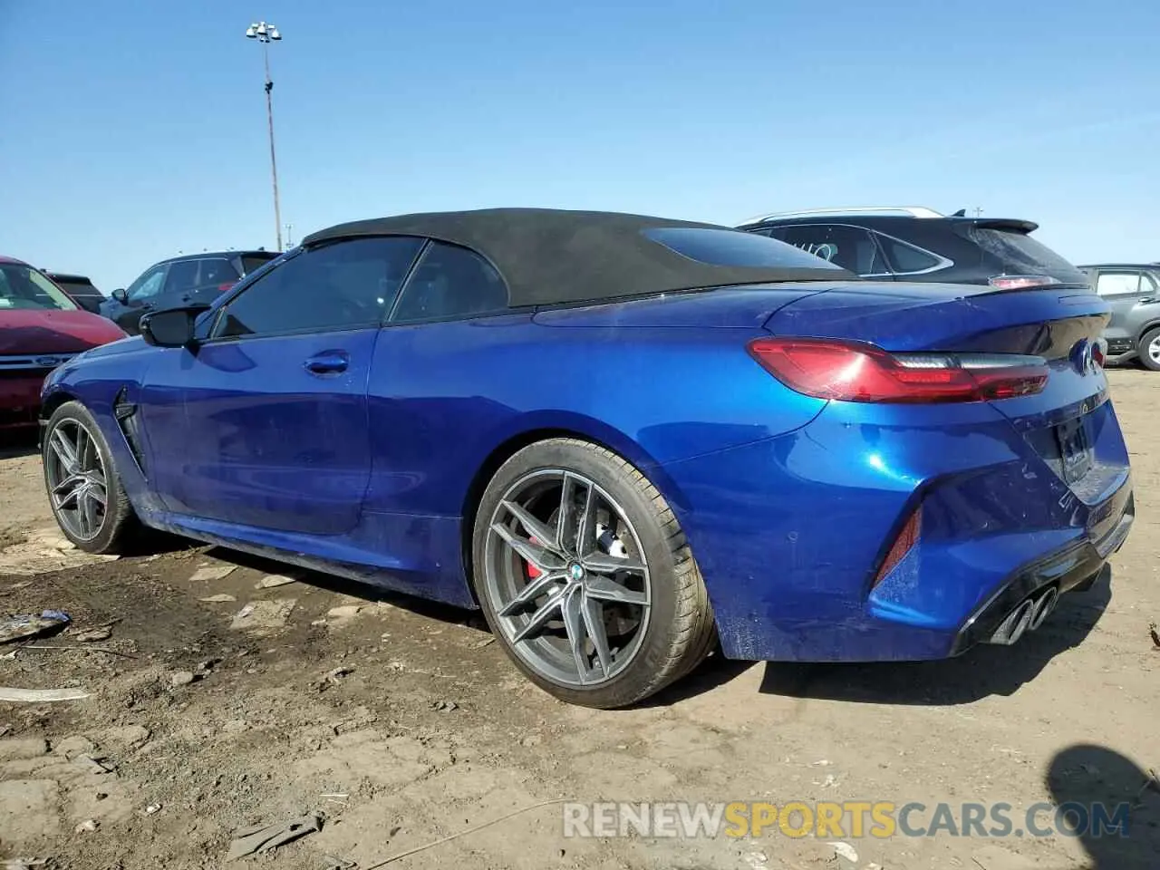 2 Photograph of a damaged car WBSDZ0C01PCK97140 BMW M8 2023