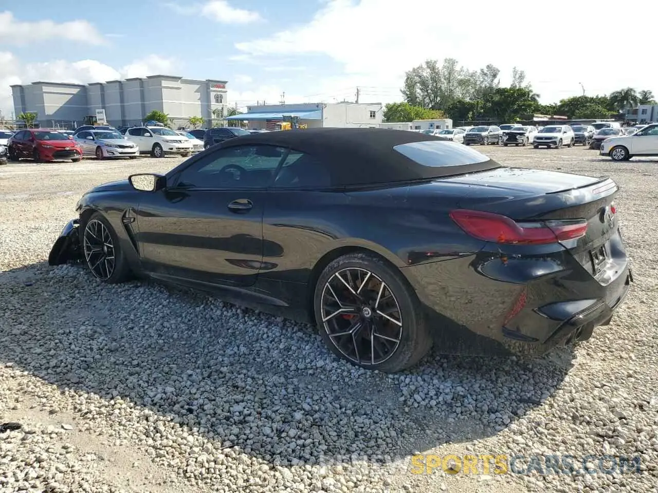 2 Photograph of a damaged car WBSDZ0C03PCL67186 BMW M8 2023