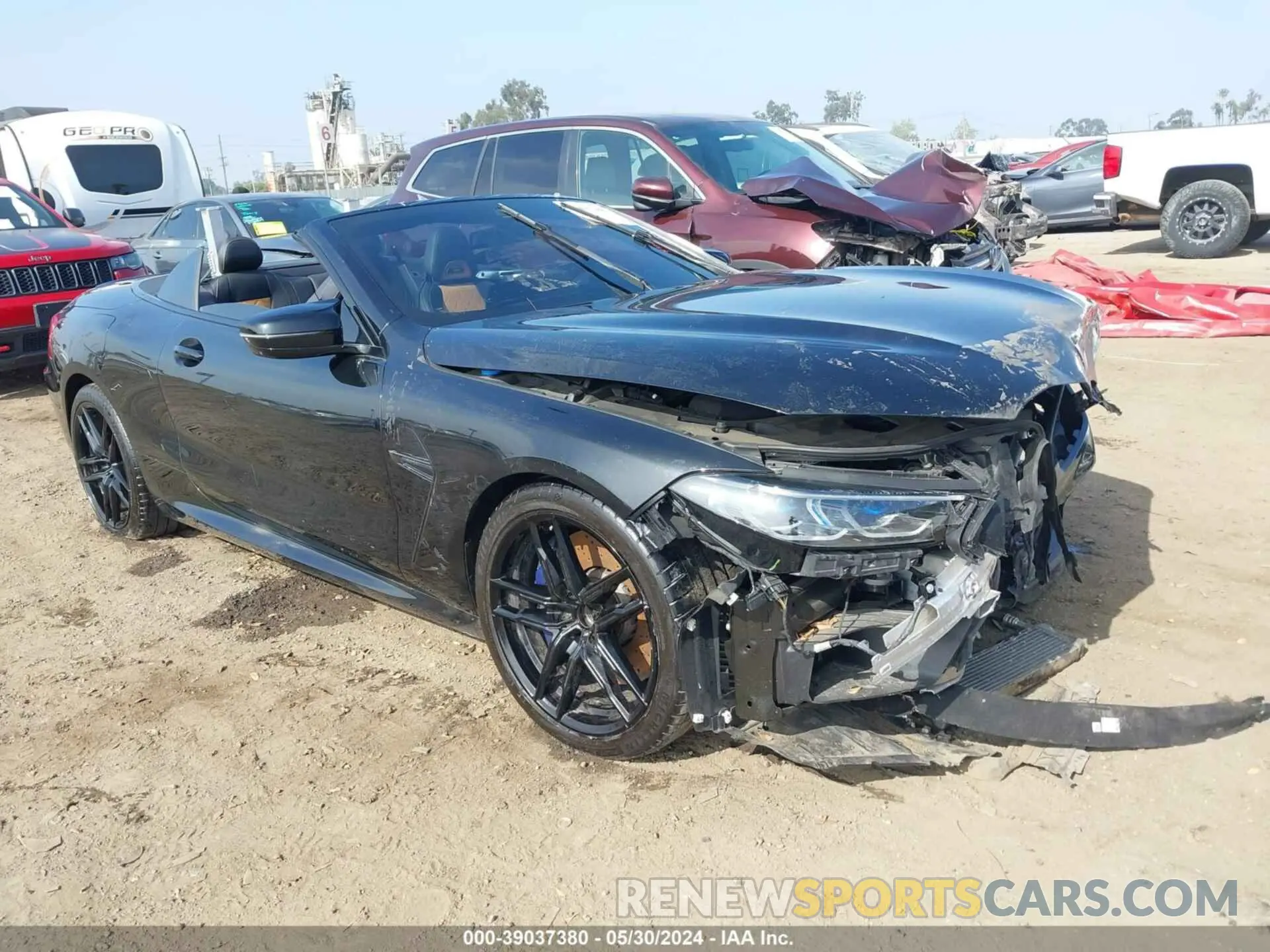 1 Photograph of a damaged car WBSDZ0C06PCL03028 BMW M8 2023