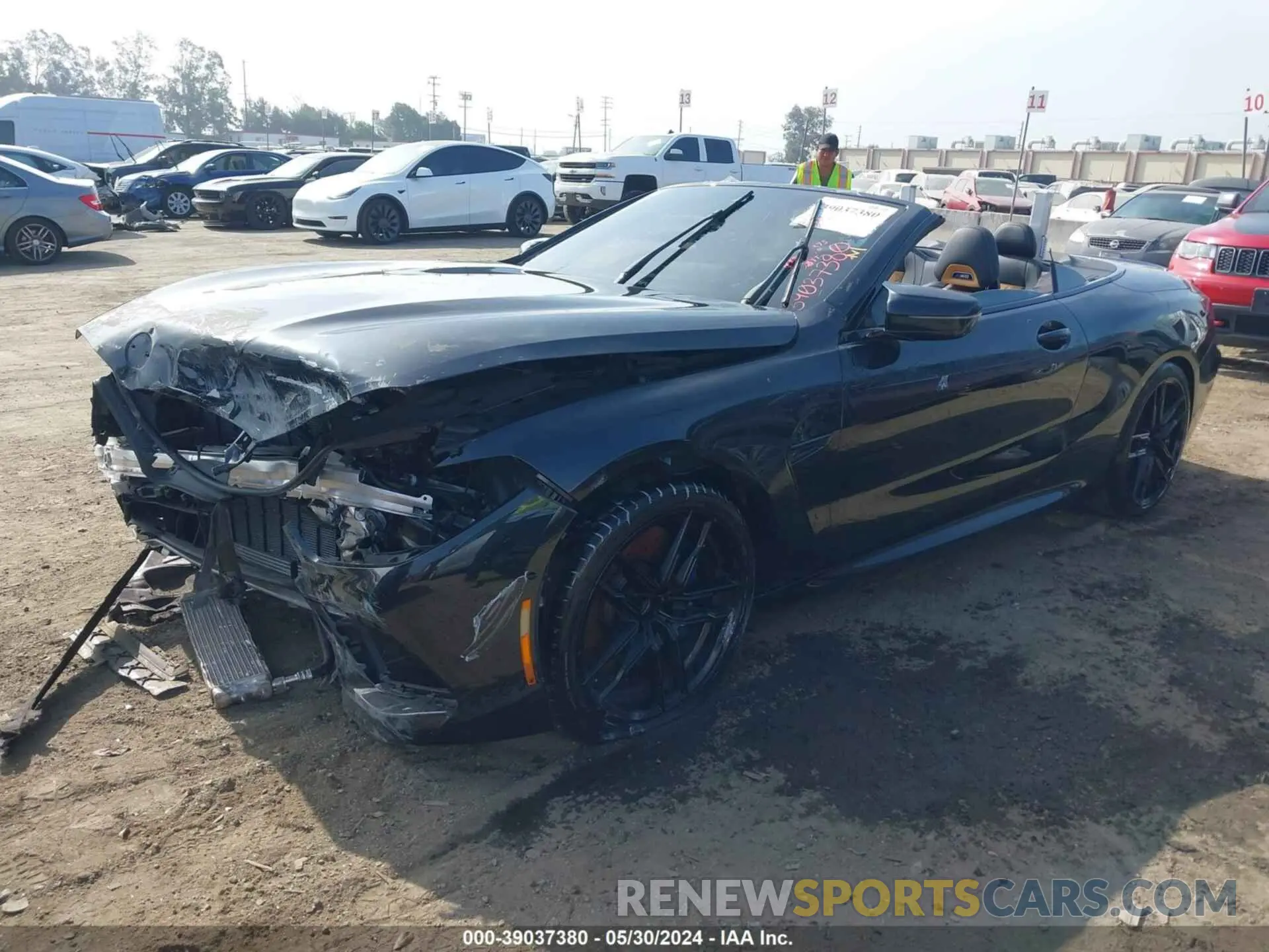 2 Photograph of a damaged car WBSDZ0C06PCL03028 BMW M8 2023