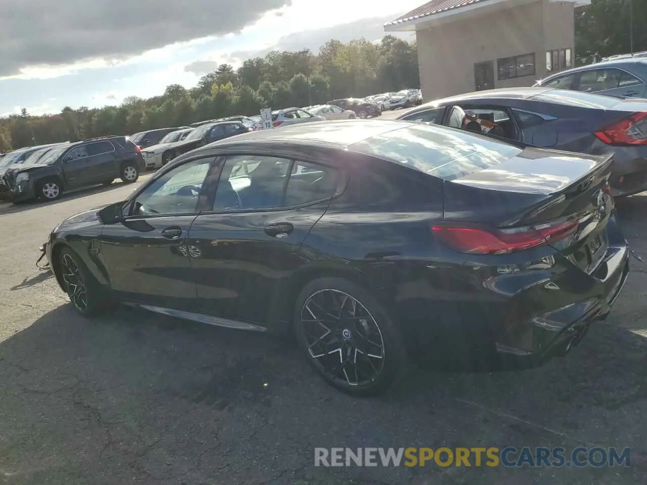2 Photograph of a damaged car WBSGV0C0XPCM43253 BMW M8 2023