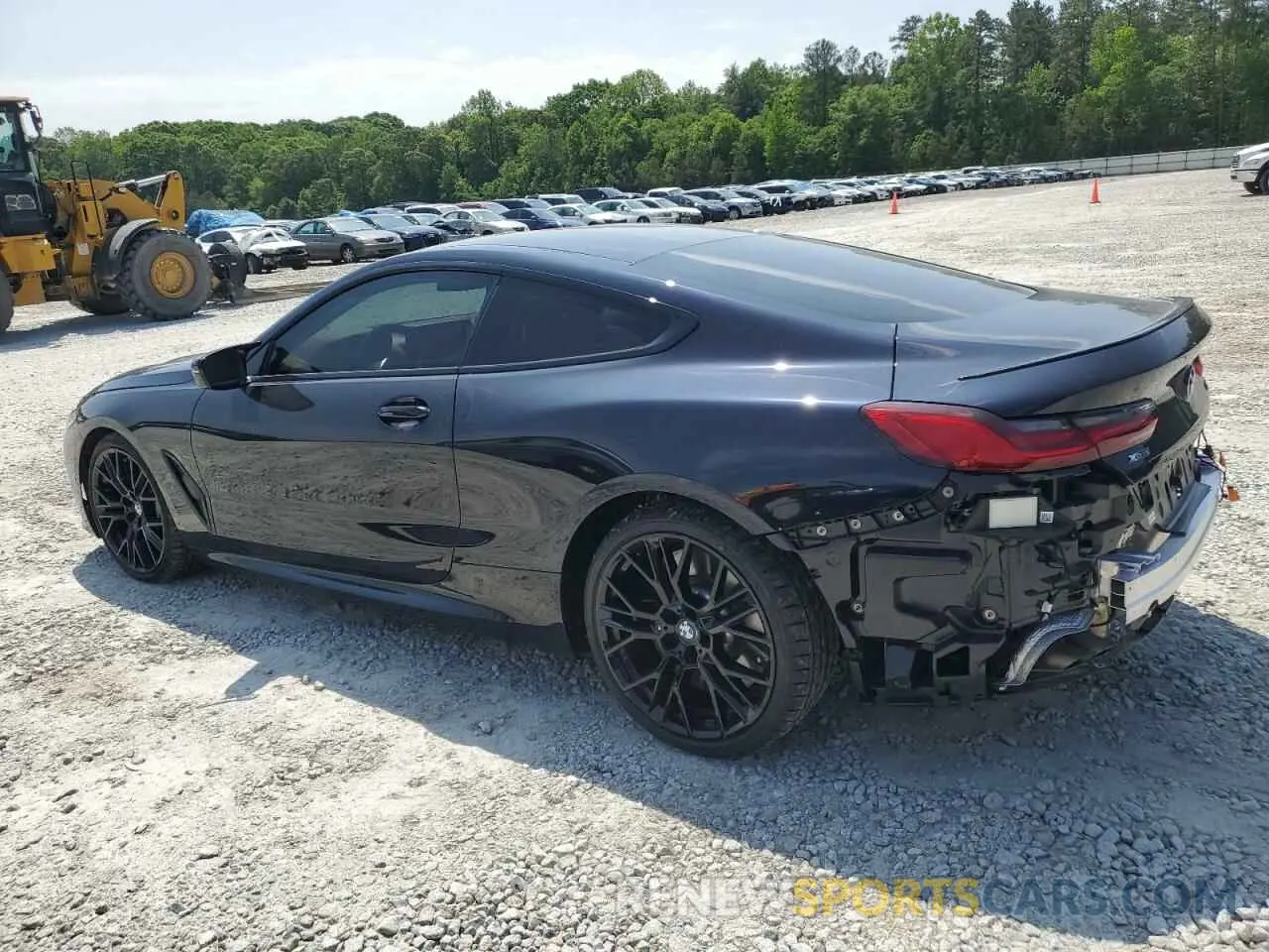 2 Photograph of a damaged car WBABC4C07RCP90022 BMW M8 2024