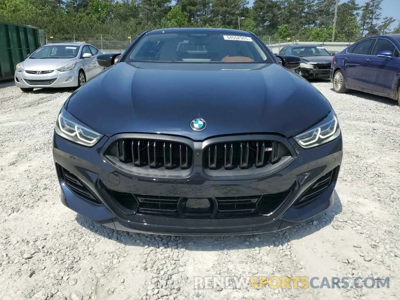 5 Photograph of a damaged car WBABC4C07RCP90022 BMW M8 2024