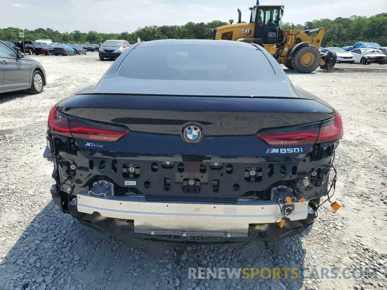 6 Photograph of a damaged car WBABC4C07RCP90022 BMW M8 2024
