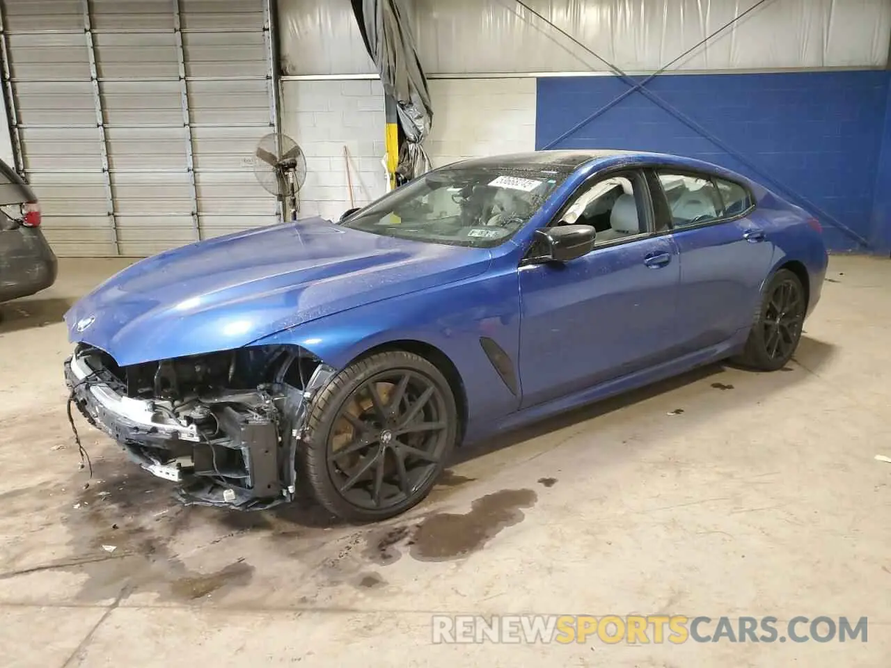 1 Photograph of a damaged car WBAGV8C07RCP90030 BMW M8 2024