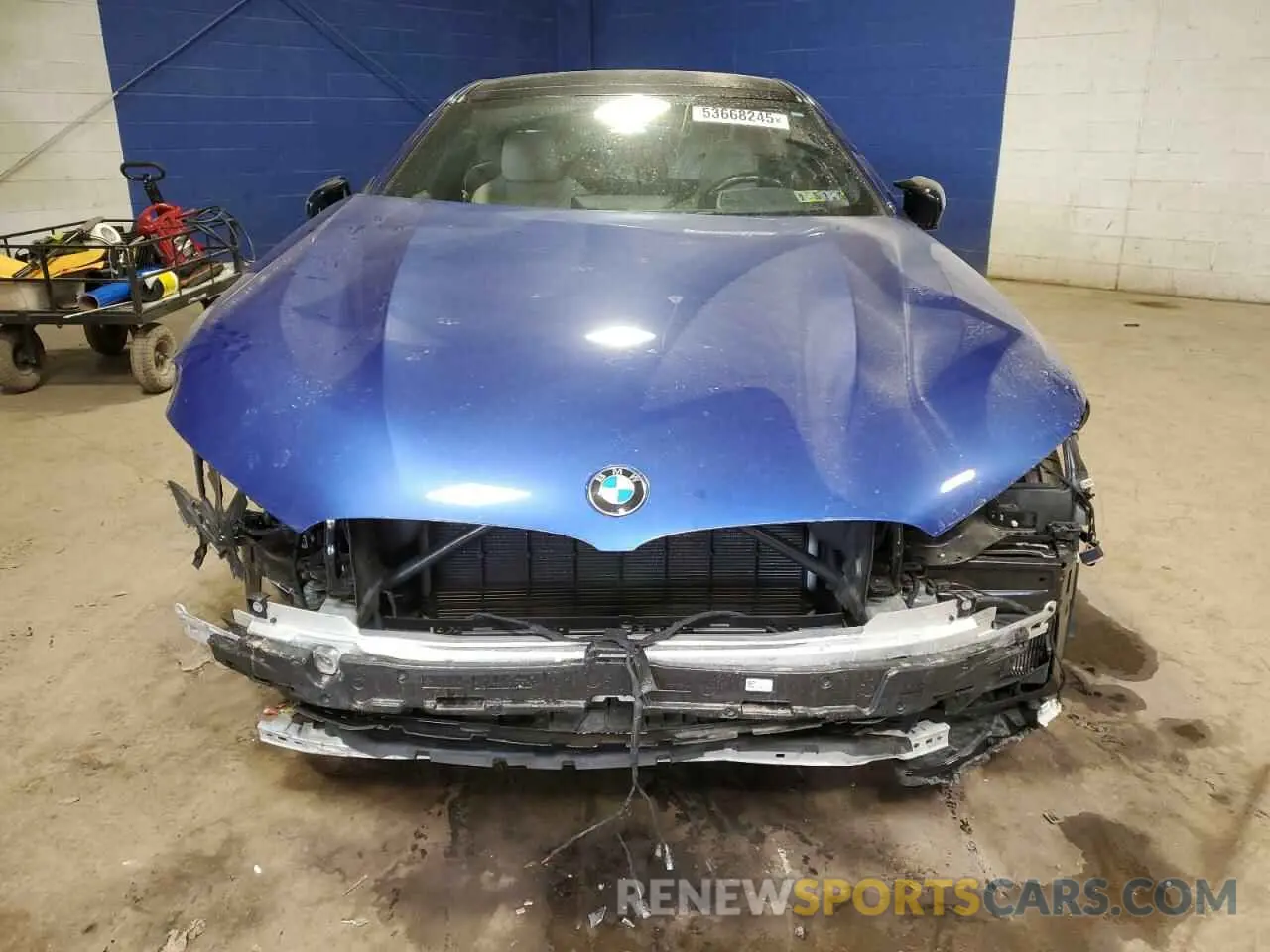 5 Photograph of a damaged car WBAGV8C07RCP90030 BMW M8 2024