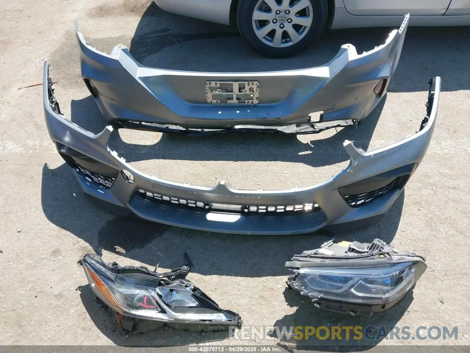 12 Photograph of a damaged car WBSAE0C00RCR03268 BMW M8 2024