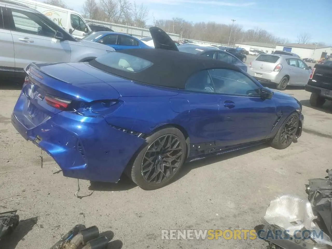 3 Photograph of a damaged car WBSDZ0C04RCR21242 BMW M8 2024