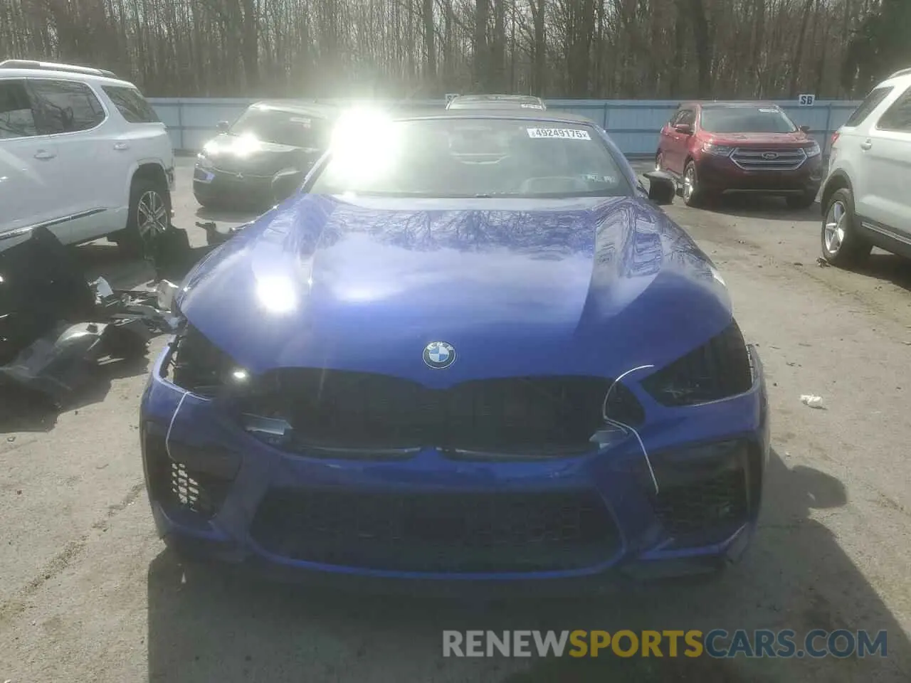 5 Photograph of a damaged car WBSDZ0C04RCR21242 BMW M8 2024