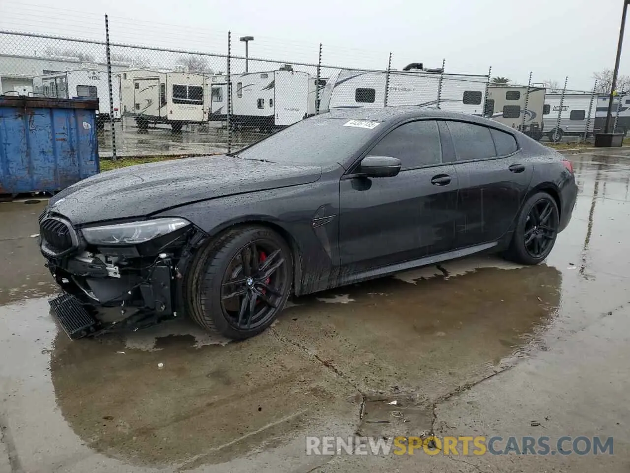 1 Photograph of a damaged car WBSGV0C01RCP37305 BMW M8 2024