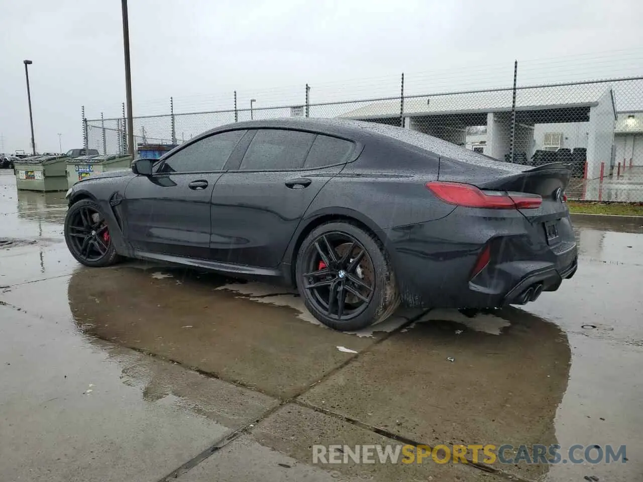 2 Photograph of a damaged car WBSGV0C01RCP37305 BMW M8 2024