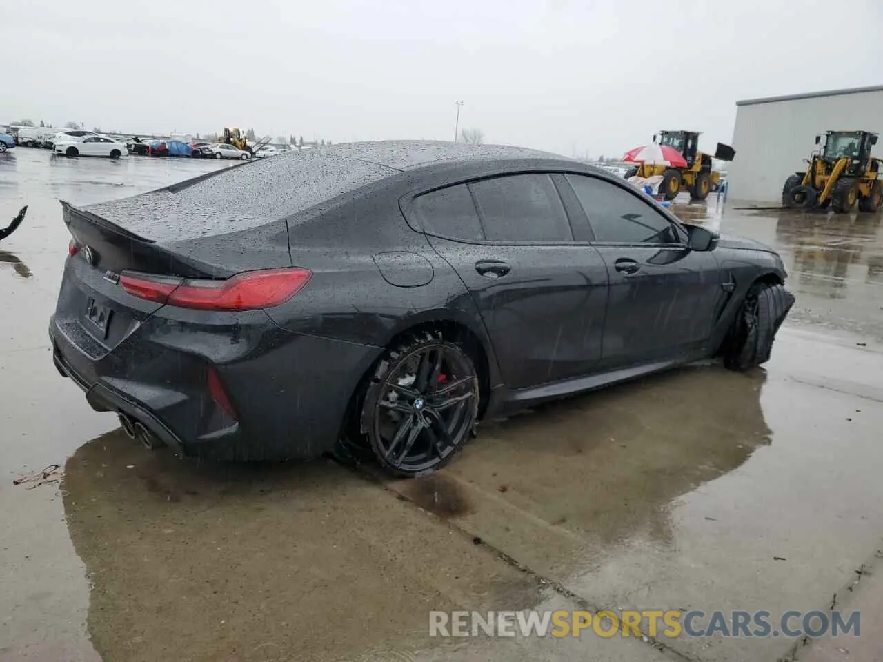 3 Photograph of a damaged car WBSGV0C01RCP37305 BMW M8 2024