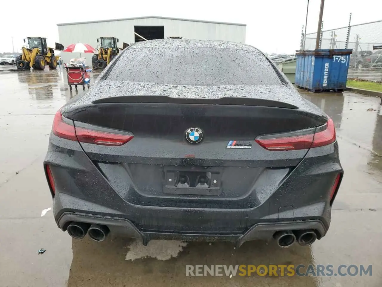 6 Photograph of a damaged car WBSGV0C01RCP37305 BMW M8 2024