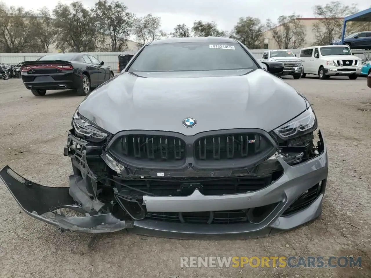 5 Photograph of a damaged car WBAGV8C02SCS15792 BMW M8 2025