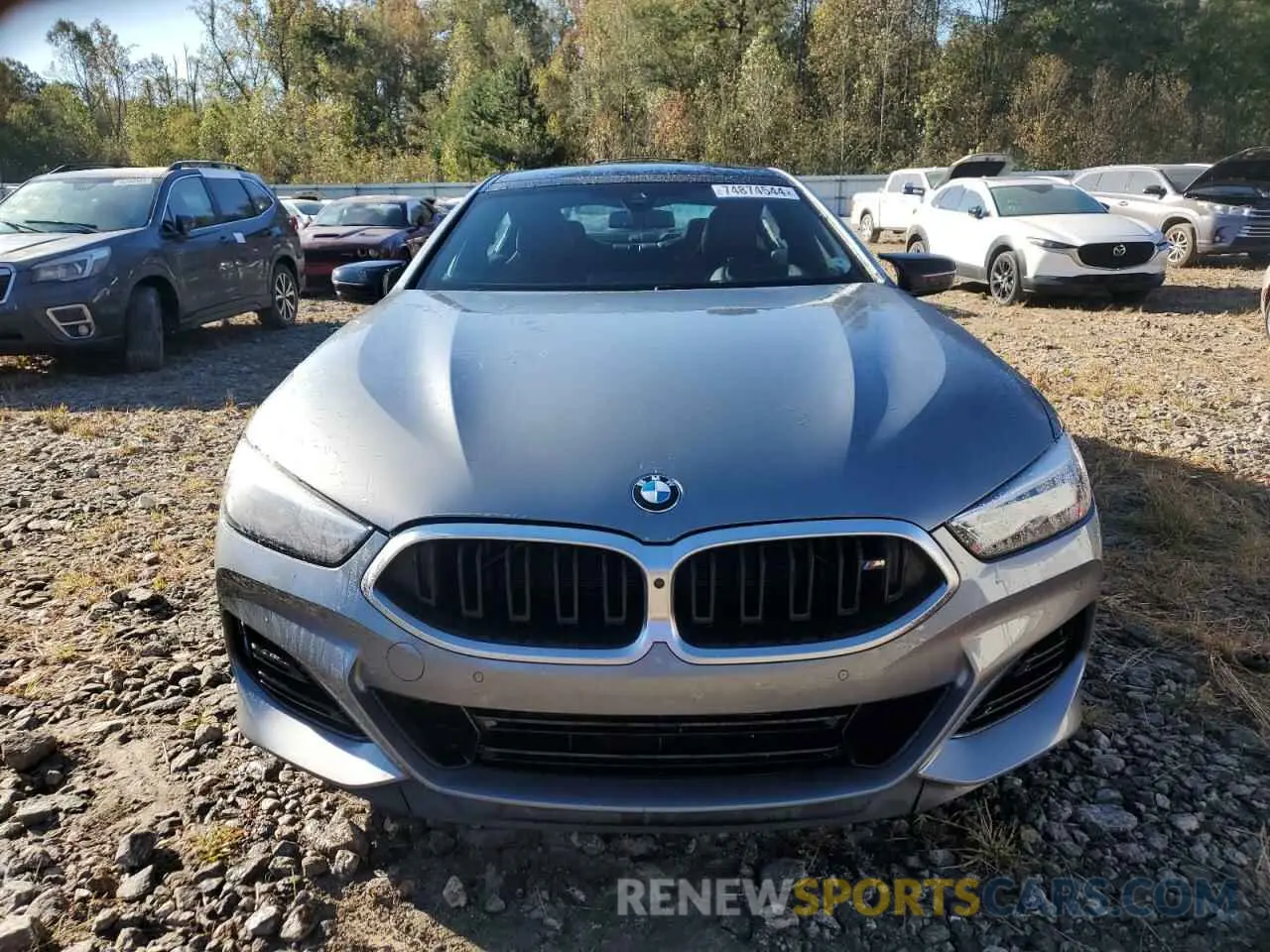 5 Photograph of a damaged car WBAGV8C03SCS52916 BMW M8 2025