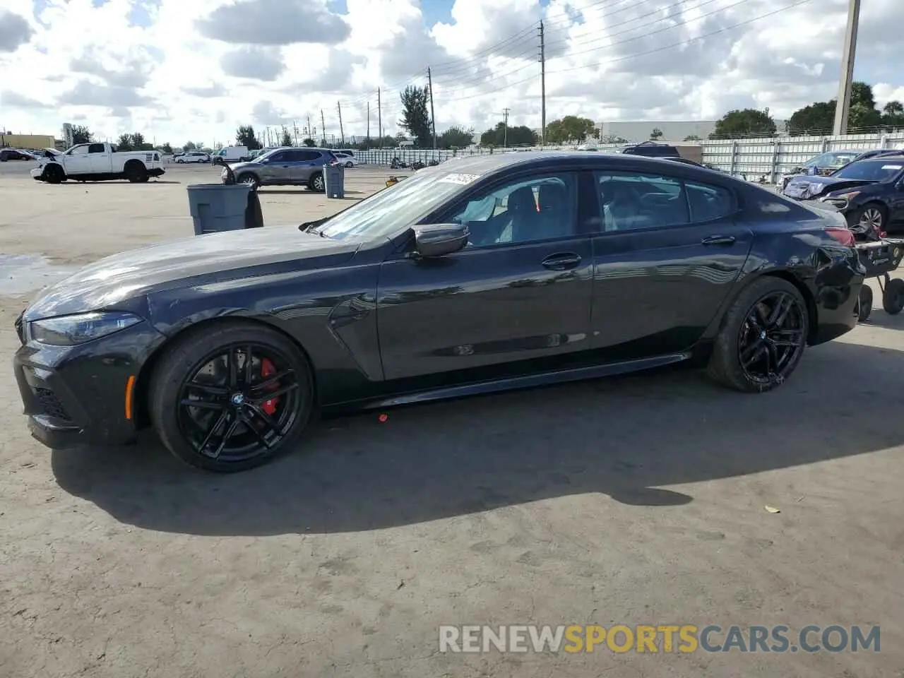 1 Photograph of a damaged car WBSGV0C09SCU29546 BMW M8 2025