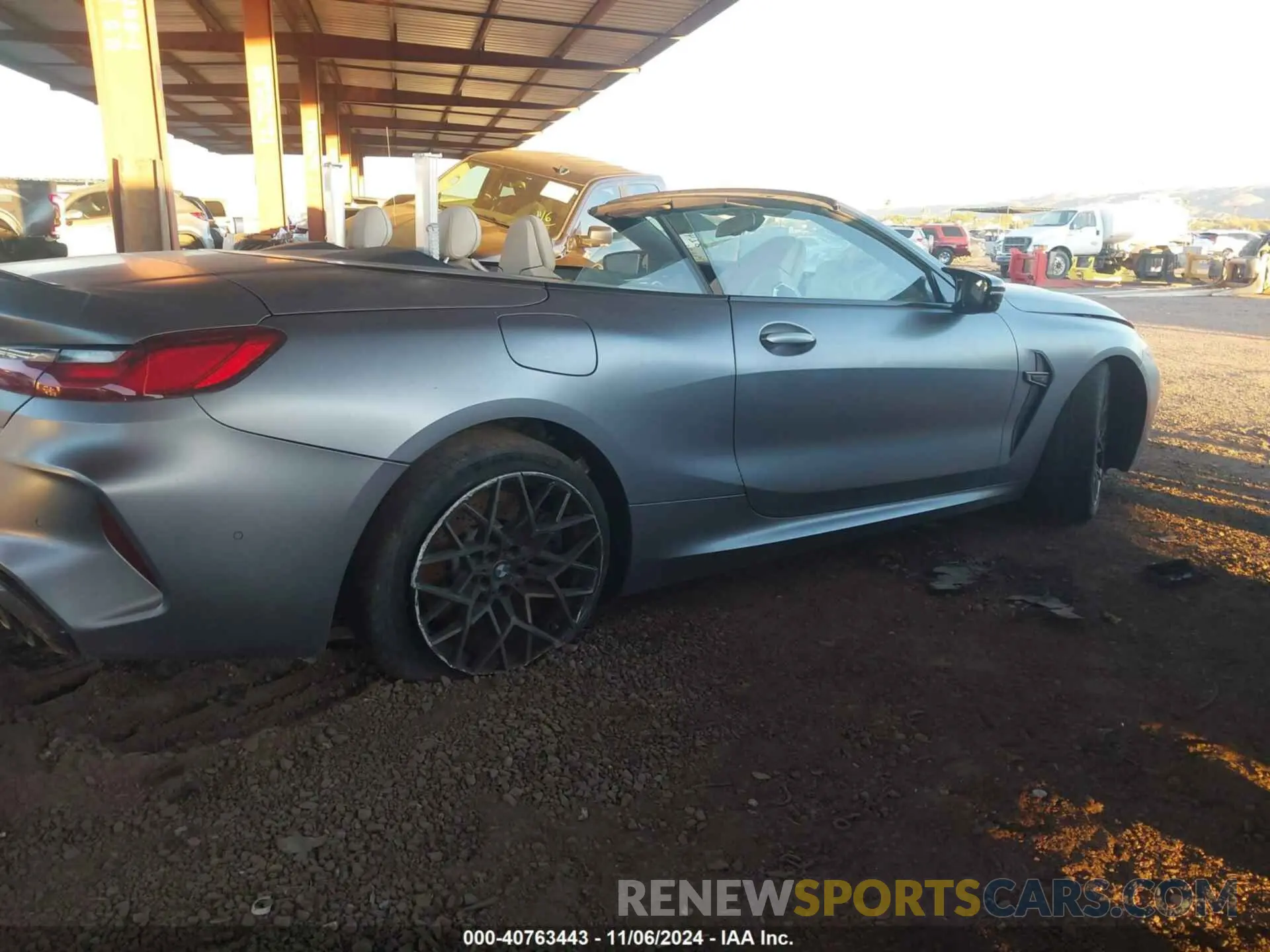 13 Photograph of a damaged car WBSDZ0C02NCJ60950 BMW M8 CABRIOLET 2022