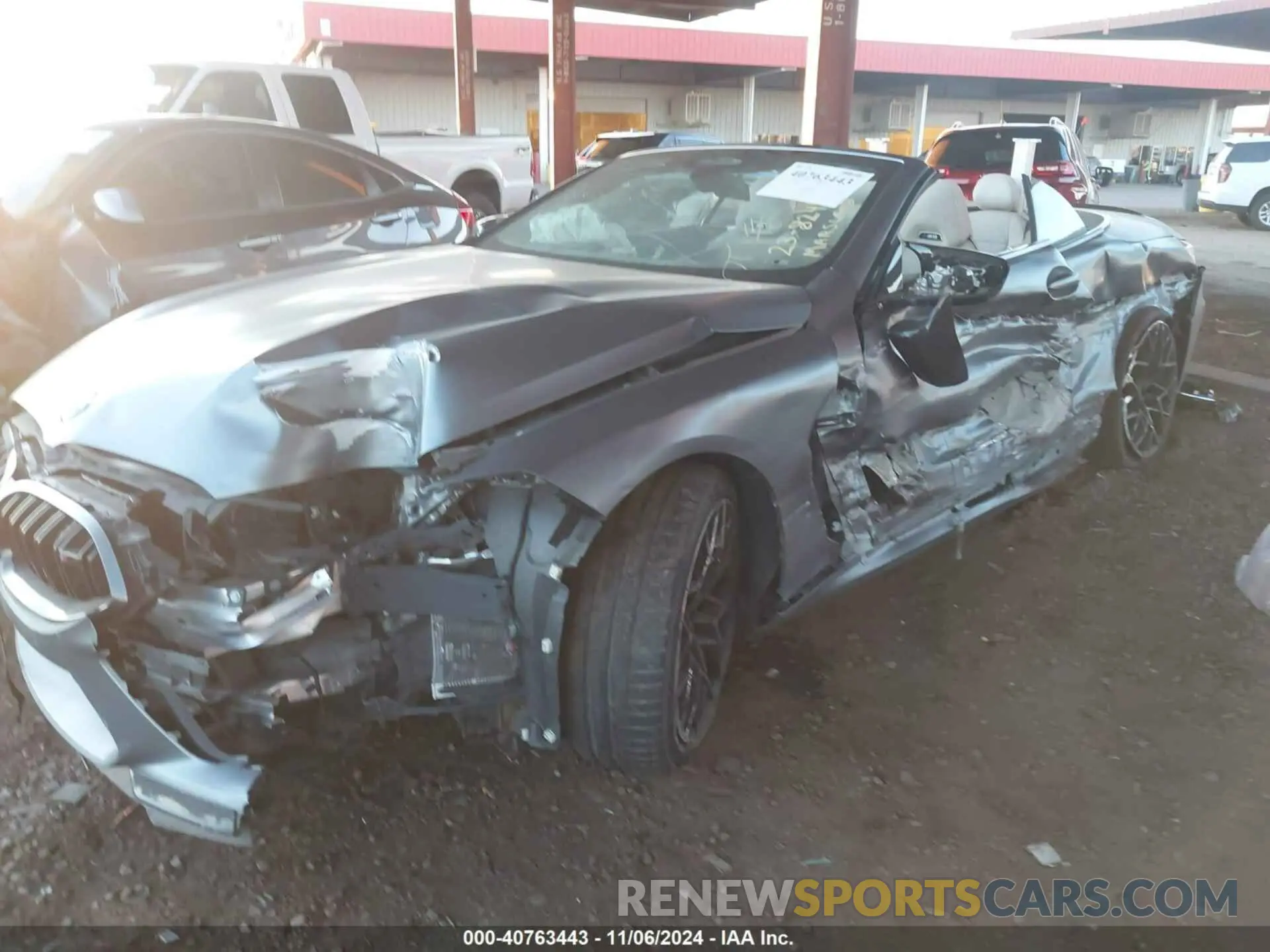 6 Photograph of a damaged car WBSDZ0C02NCJ60950 BMW M8 CABRIOLET 2022