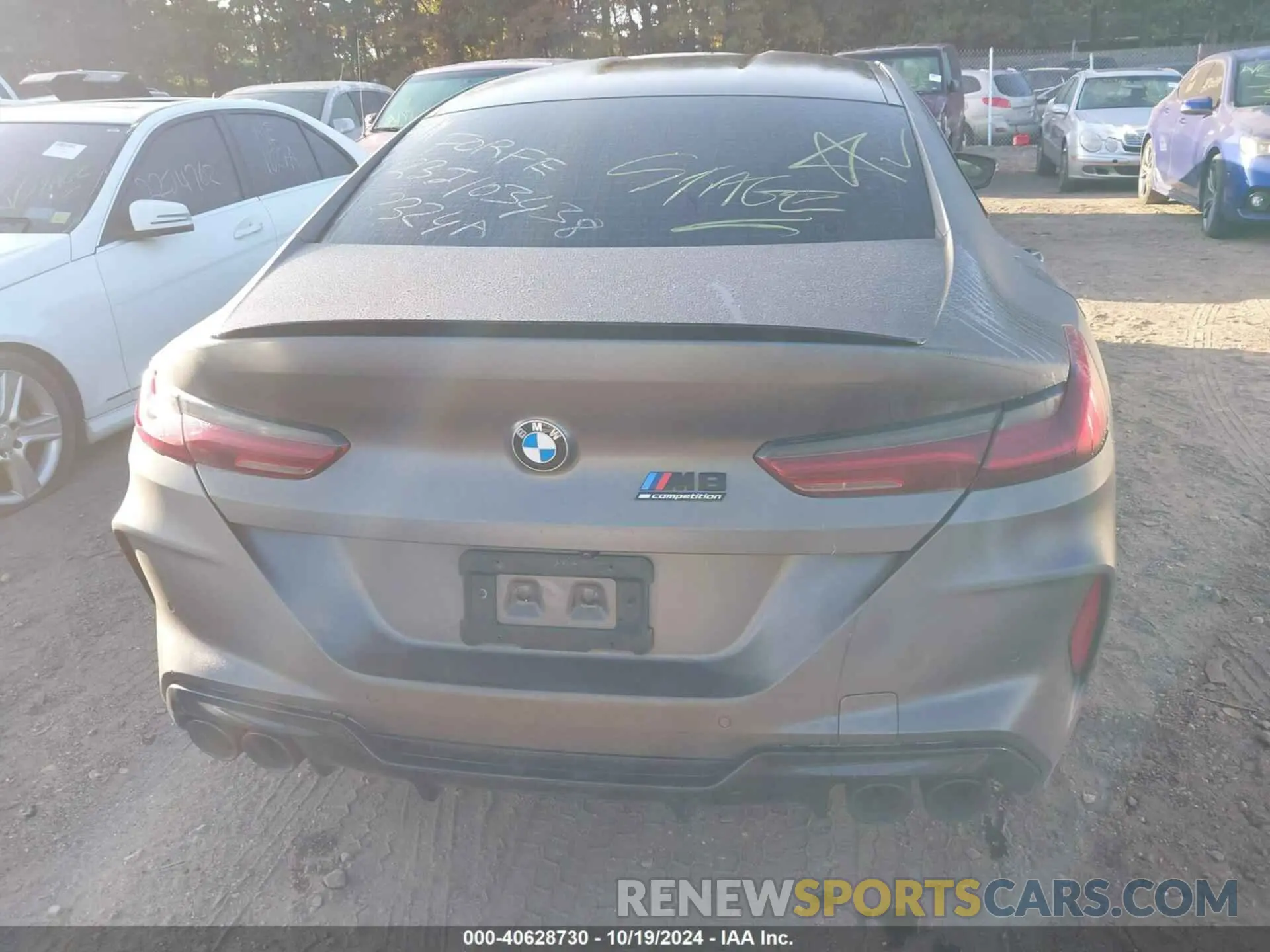15 Photograph of a damaged car WBSGV0C02LCD64222 BMW M8 GRAN COUPE 2020