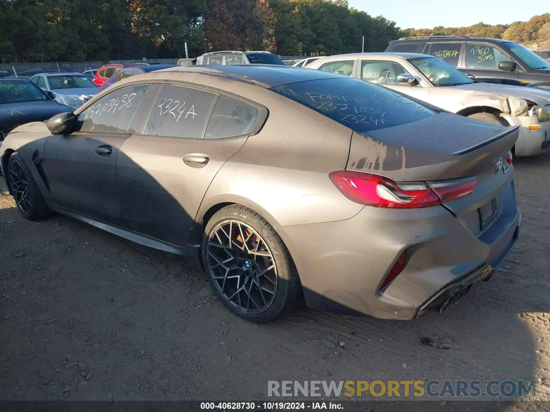 3 Photograph of a damaged car WBSGV0C02LCD64222 BMW M8 GRAN COUPE 2020