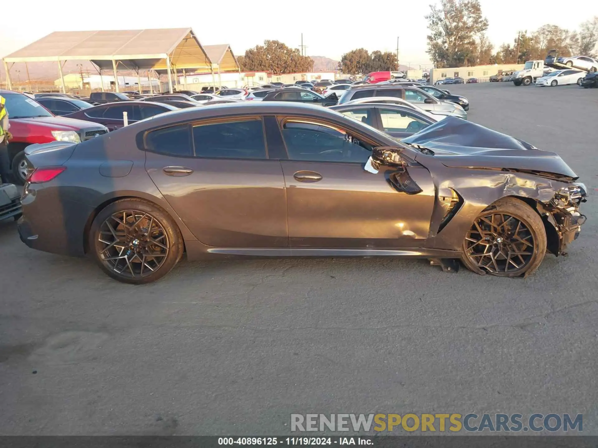13 Photograph of a damaged car WBSGV0C08NCJ15505 BMW M8 GRAN COUPE 2022