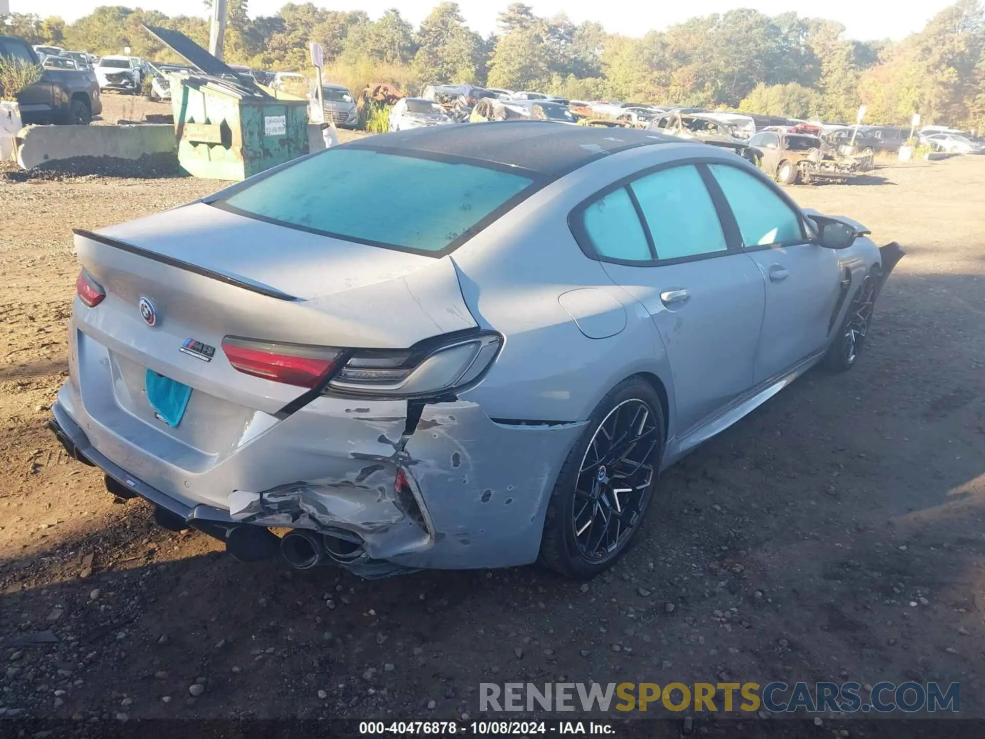 4 Photograph of a damaged car WBSGV0C00PCM88248 BMW M8 GRAN COUPE 2023